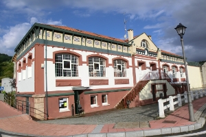 Colegio Albano Jauregi, en Ibarrangelu